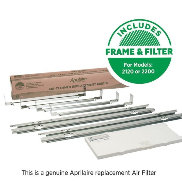 Aprilaire 201 Air Filter Performance Upgrade Kit (1213) – 65% More Effective