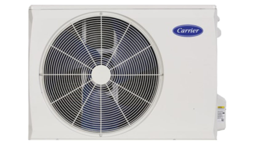 Carrier ductless mini-split heat pump outdoor unit