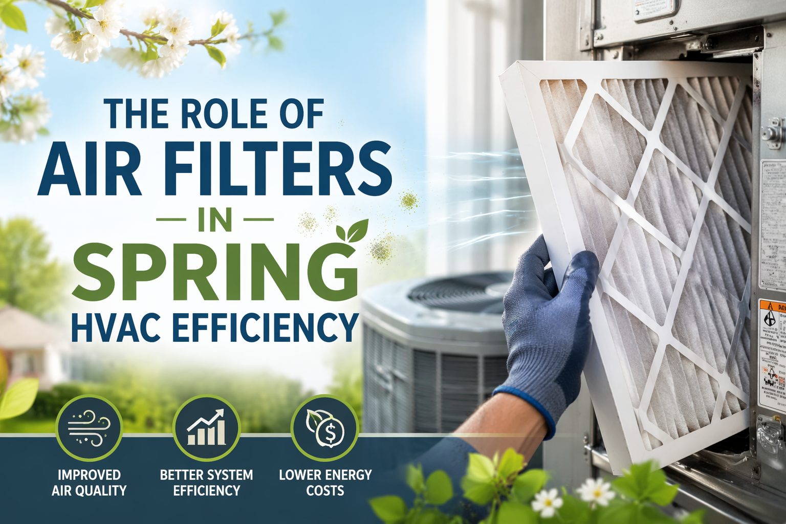 Air Filters & Spring HVAC Efficiency: 5 Tips (2026)