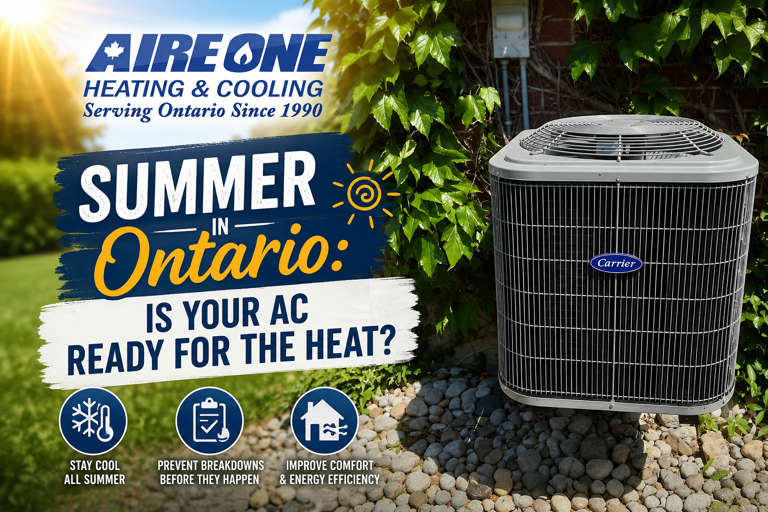 Summer in Ontario: Is Your AC Ready for the Heat?
