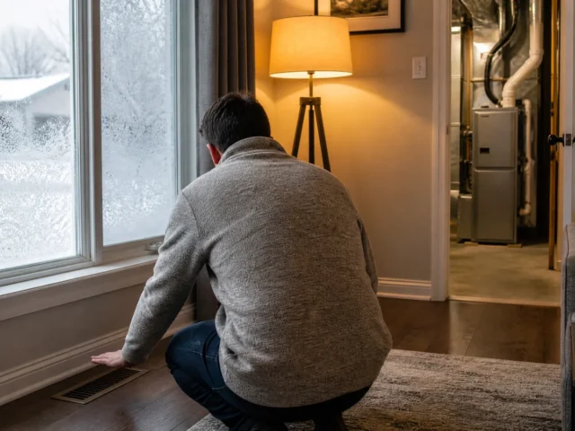 Furnace blowing cold air repair Mississauga