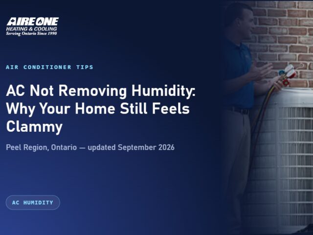 AC Not Removing Humidity: Why Your Home Still Feels Clammy