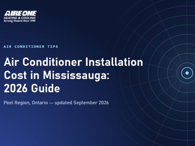 Air Conditioner Installation Cost in Mississauga: 2026 Guide