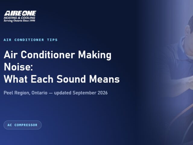 Air Conditioner Making Noise: What Each Sound Means
