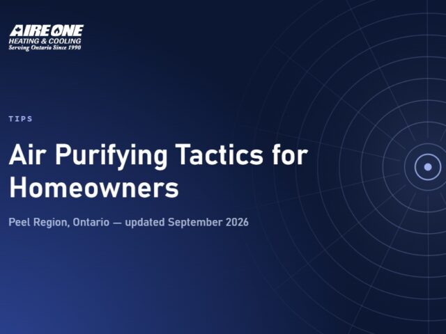 Air Purifying Tactics for Homeowners