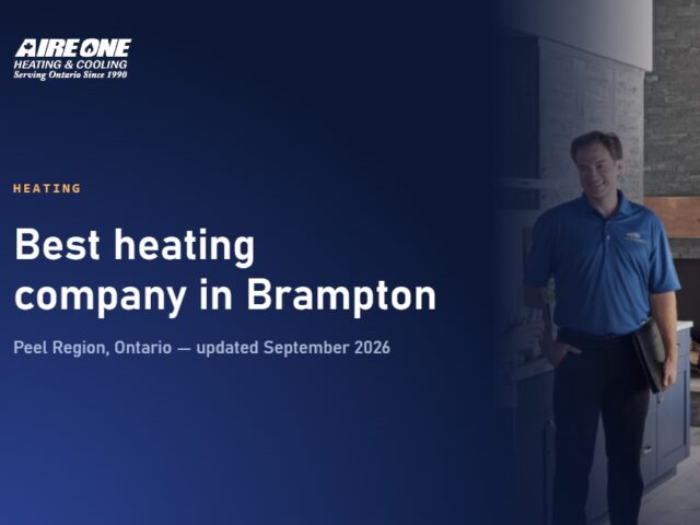 Best heating company in Brampton