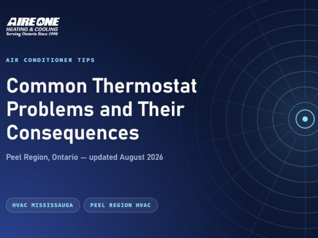 Common Thermostat Problems and Their Consequences