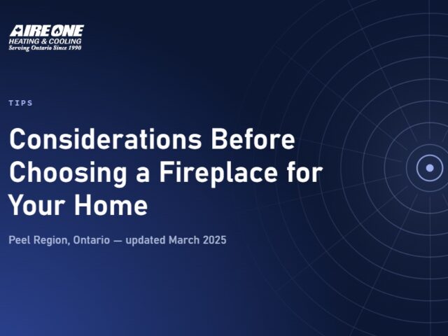 Considerations Before Choosing a Fireplace for Your Home