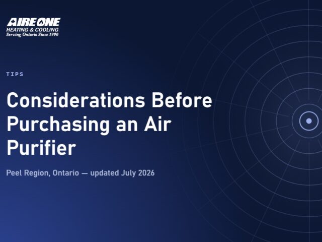 Considerations Before Purchasing an Air Purifier