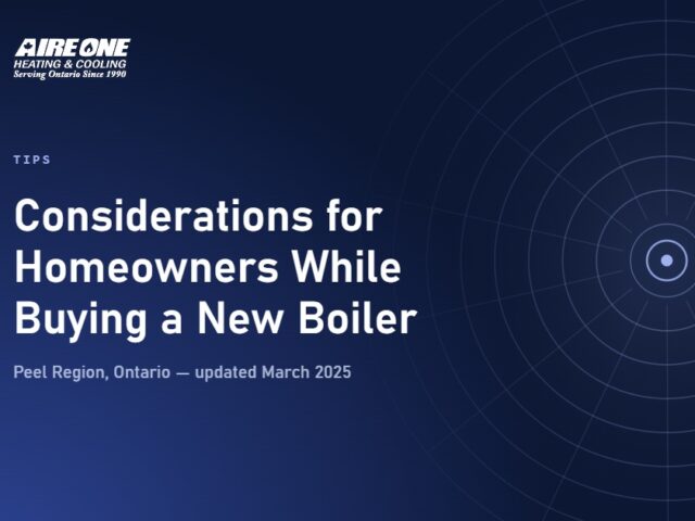 Considerations for Homeowners While Buying a New Boiler
