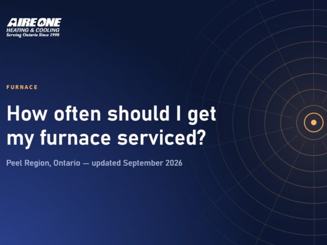 How often should I get my furnace serviced?