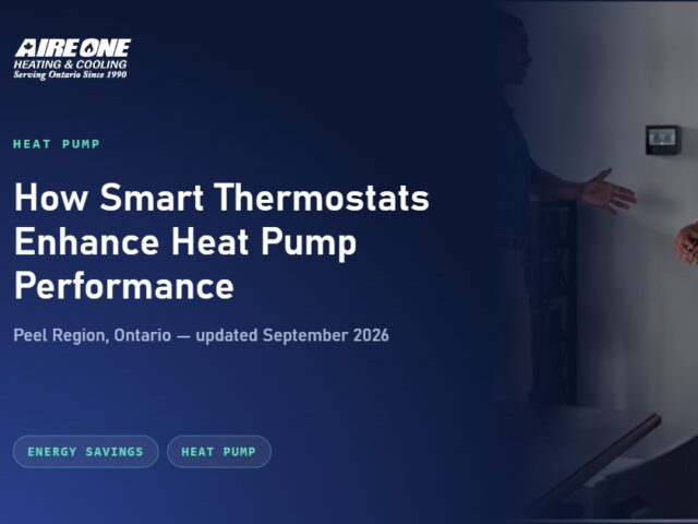 How Smart Thermostats Enhance Heat Pump Performance