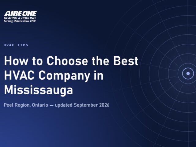 How to Choose the Best HVAC Company in Mississauga