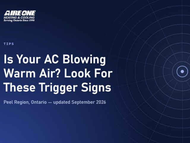 Is Your AC Blowing Warm Air? Look For These Trigger Signs