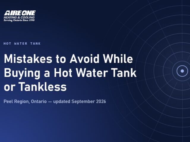 Mistakes to Avoid While Buying a Hot Water Tank or Tankless