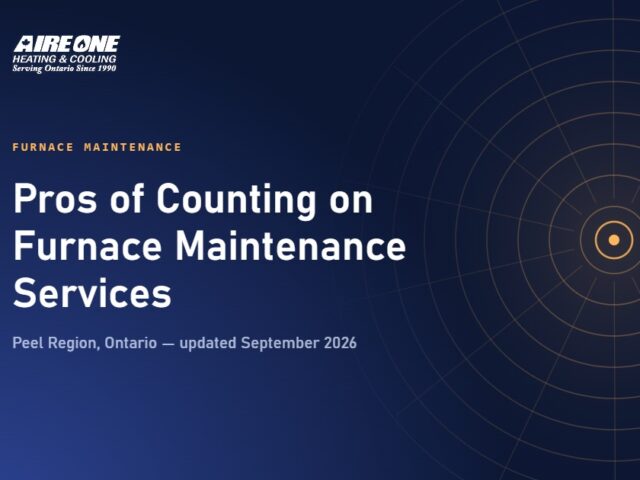 Pros of Counting on Furnace Maintenance Services
