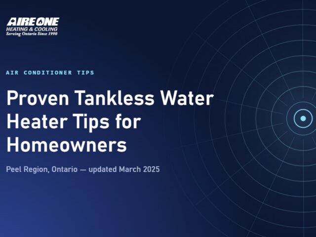 Proven Tankless Water Heater Tips for Homeowners