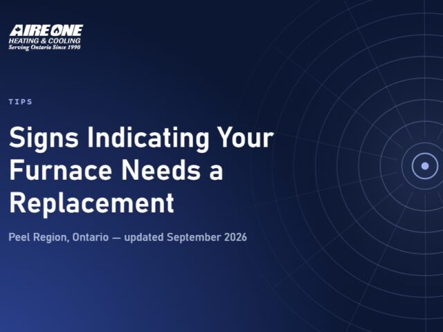 Signs Indicating Your Furnace Needs a Replacement