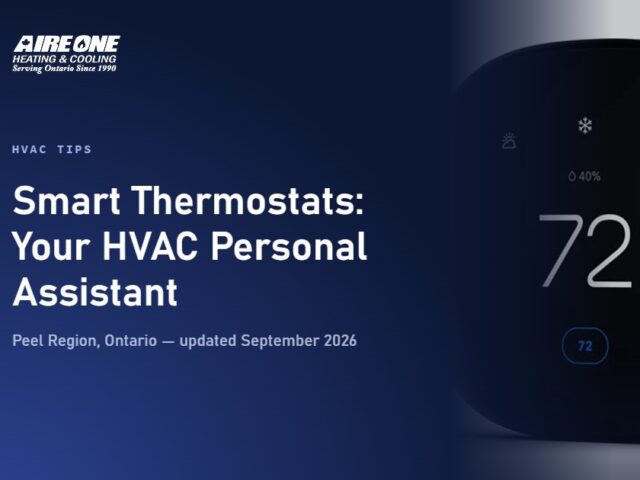 Smart Thermostats: Your HVAC Personal Assistant