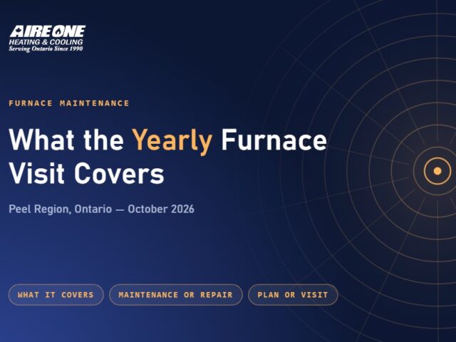Furnace Maintenance in Mississauga