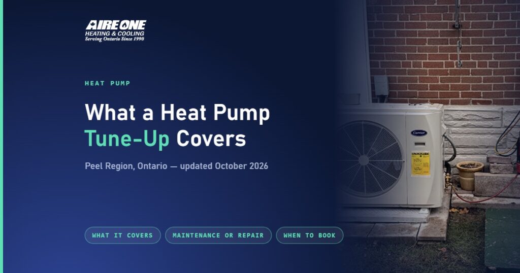 Heat Pump Maintenance in Mississauga
